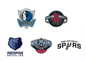 Emblemas da divisão do Sudoeste NBA 25-26