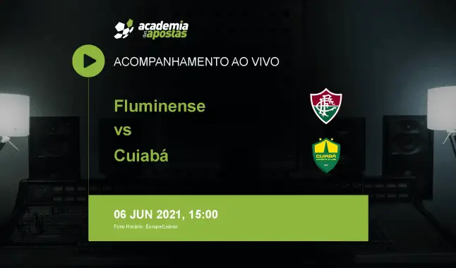 Fluminense Cuiabá livestream | Serie A | 06 June 2021