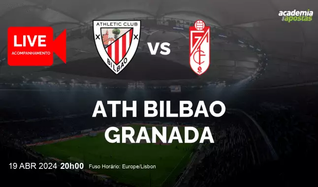 Ath Bilbao Granada livestream | Primera División | 19 April 2024