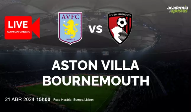 Aston Villa Bournemouth livestream | Premier League | 21 April 2024