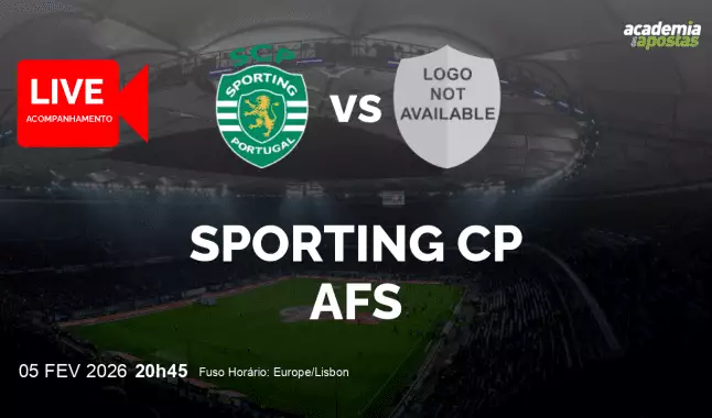 Sporting CP AFS livestream | Taça de Portugal | 05 February 2026