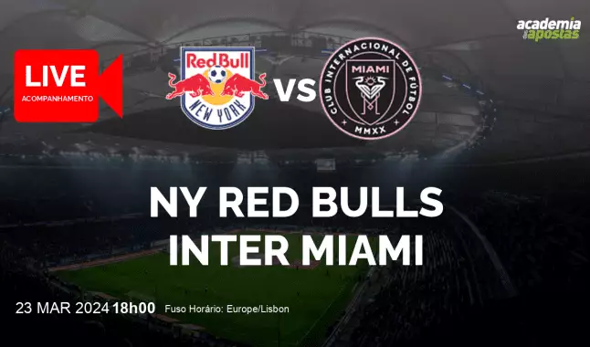 NY Red Bulls Inter Miami livestream | MLS | 23 March 2024