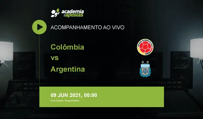 Colômbia Argentina livestream | WC Qualification South America | 09 June 2021